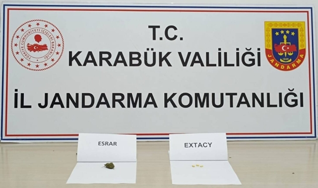 Karabük'te uyuşturucu operasyonu