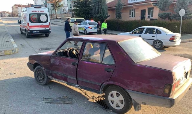 Karaman'da Fiat Tofaş ile motosiklet çarpıştı: 2 yaralı