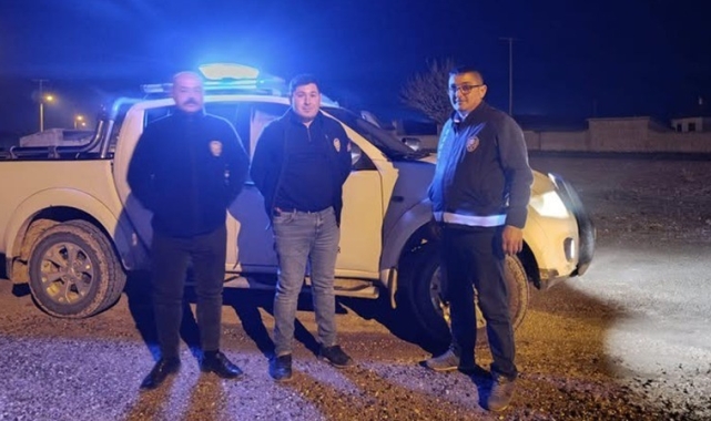 Karapınar'da Çiftçi Malları Koruma Başkanlığı, gece devriyelerine devam ediyor