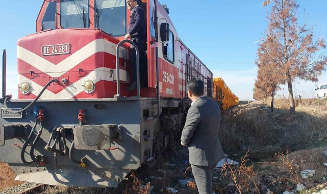 Karkamış'a yük treni seferleri başladı