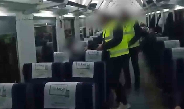 "Kasten öldürme" suçundan aranan cezaevi firarisi trende yakalandı
