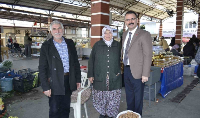 Kaymakam Ali Ekber Ateş, Atça esnafıyla buluştu