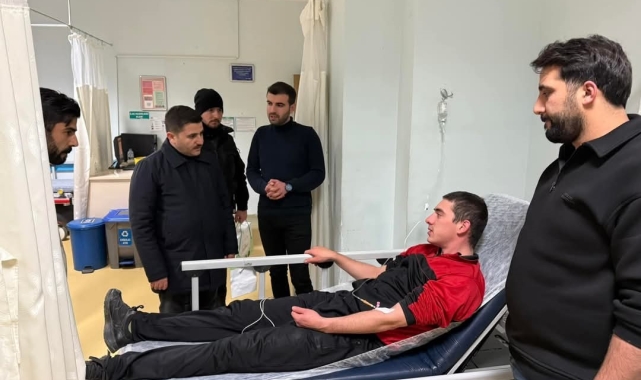 Kaymakam Bulut, yeni yıla görevi başındaki ekiplerle girdi
