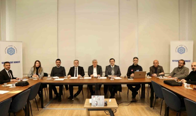 Kayseri Kent Konseyi çalışmalarına hızla devam ediyor