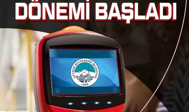 Kayseri toplu ulaşımında 'Troy kart' dönemi