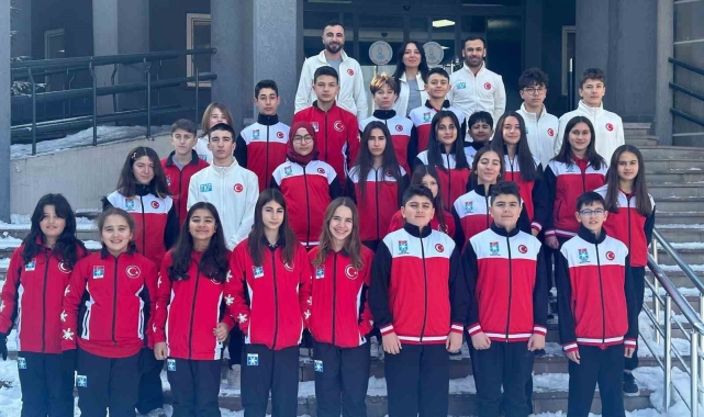 Kayseri'den 12 sporcu milli takım adına yarıştı