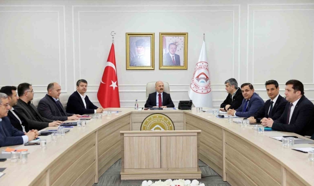 Kentsel altyapı çalışmaları koordinasyon toplantısı yapıldı