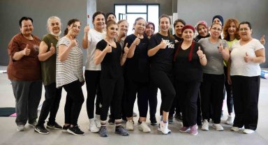 Kepezlilerden aerobik ve pilates kurslarına büyük ilgi
