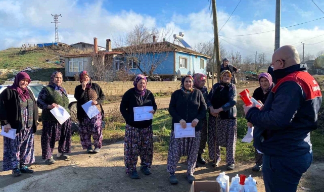 Kırklareli'nde kadınlara süt eğitimi