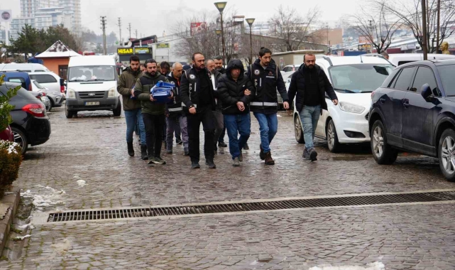 Kooperatif hissesi vaadiyle 30 milyonluk vurgun yapan şahıslar adliyeye sevk edildi
