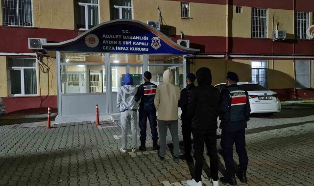 Köşk'te kablo hırsızları yakalandı