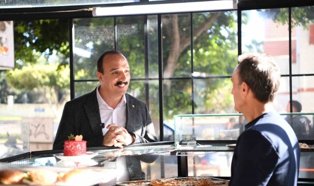 Kotan'dan esnafın sıkıntılarını dinleyip hijyen denetimi yaptı