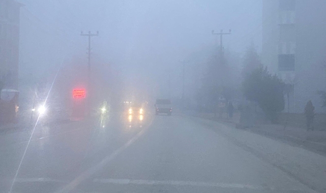 Kulu'da sis etkili oluyor.