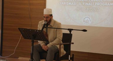 Kur'an-ı Kerim'i güzel okuma yarışması il finali yapıldı