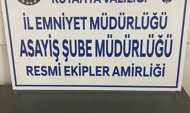Kütahya'da cezaevi firarisi yakalandı, üzerinde ruhsatsız tabanca ele geçirildi