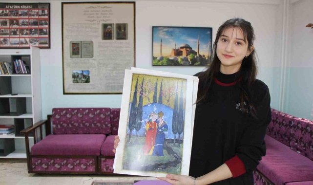 Lise öğrencisi Azra'dan Amasyalı Hubbi Hatun dersi