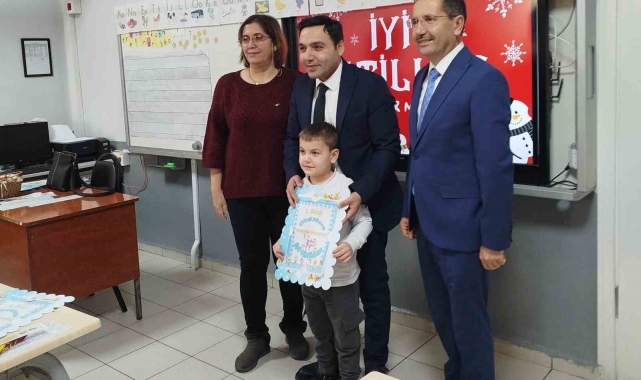 Malkara'da yarıyıl tatili başladı, 6 bin 350 öğrenci karne aldı