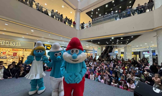 Mardian Mall'da sömestir coşkusu ve şirinler etkinliği düzenlendi