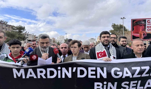 Mardin STK Platformu: "Gazze'nin direnişi, adalet ve özgürlük için umut olmuştur"
