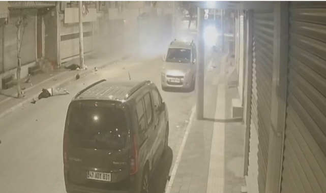 Mardin'de 2 kişinin öldüğü motosiklet kazası güvenlik kamerasına yansıdı
