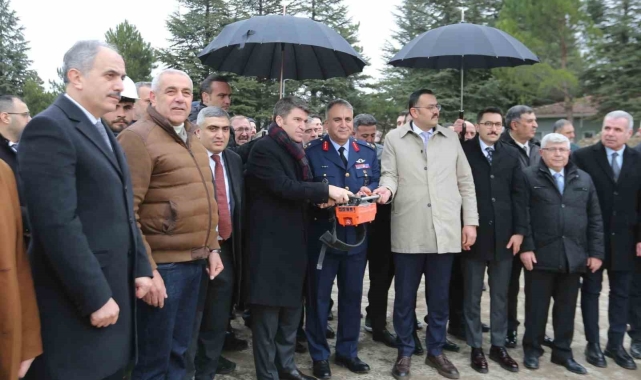 Merzifon 5'inci Ana Jet Üssü'nde Mehmetçik Camii'nin temeli atıldı