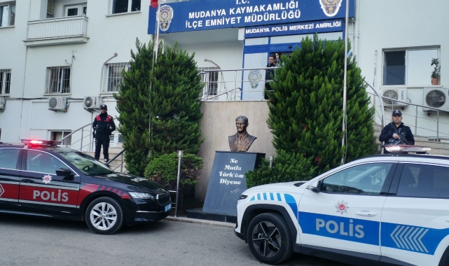 Mudanya'da 1 yılda 225 kişi tutuklandı