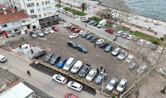 Mudanya'da yeni otopark hizmete açıldı
