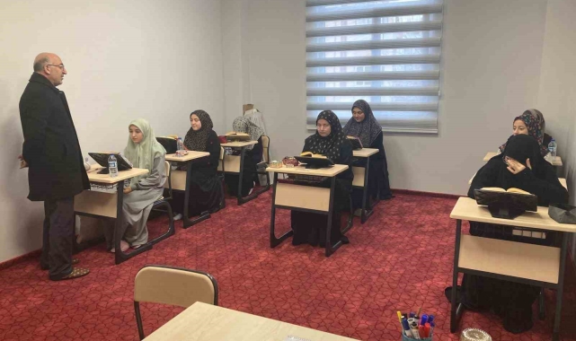 Müftü İmamoğlu Kur'an Kursu ziyaretlerine devam ediyor