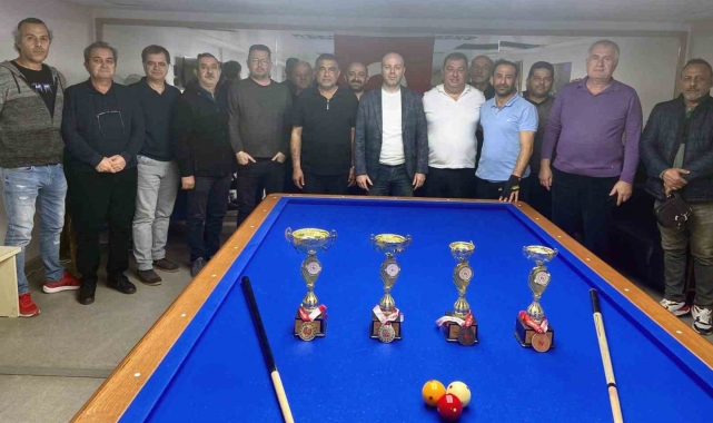 Muğla 3 Bant Bilardo şampiyonası Menteşe'de yapıldı