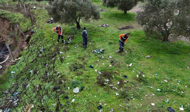 Nazilli Belediyesi'nden Bozyurt Mahallesi'nde temizlik seferberliği