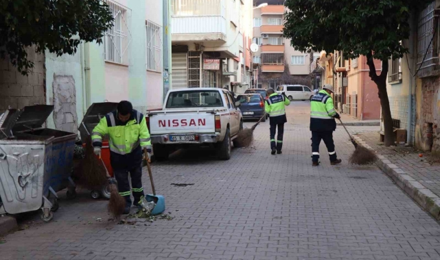 Nazilli Belediyesi'nden Turan Mahallesi'nde kapsamlı temizlik çalışması