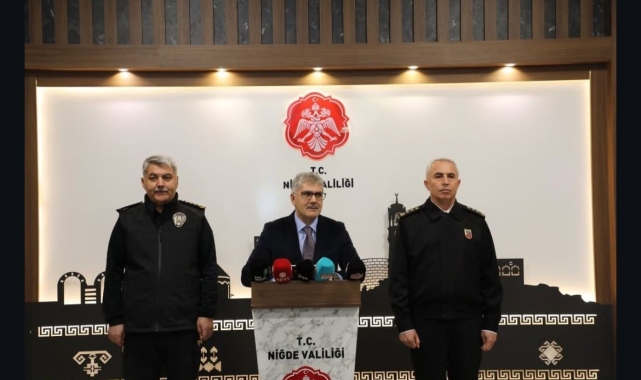Niğde'de operasyonların sayısında artış