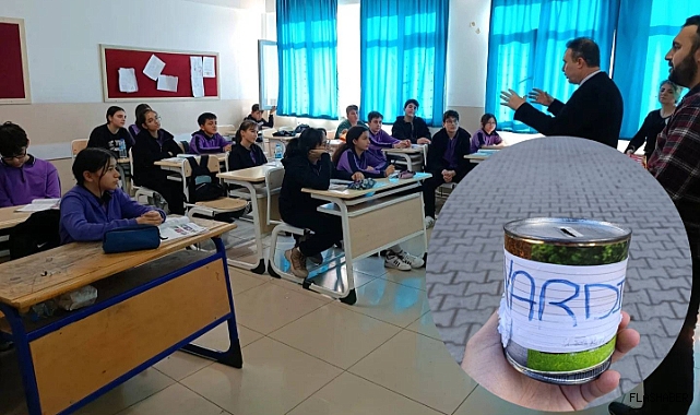 Öğrencilerden Filistin'e anlamlı destek 