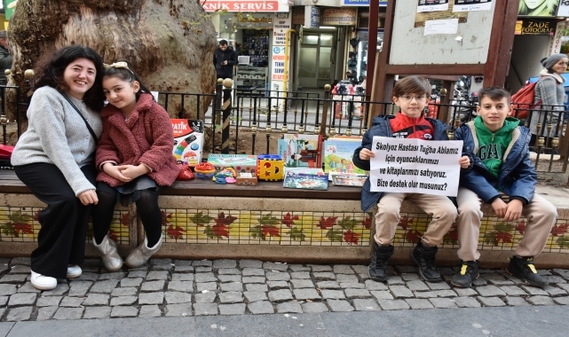 Ordu'da ilkokul öğrencileri skolyoz hastası gencin tedavi masraflarına destek oldu