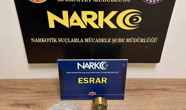 Ordu&#039;da uyuşturucu operasyonları