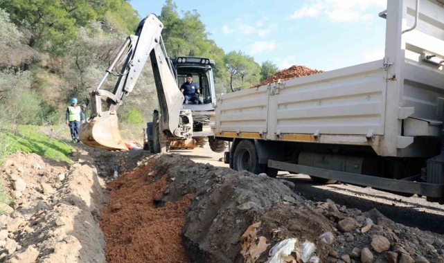 Ortaca'nın içme suyu hatları yenileniyor