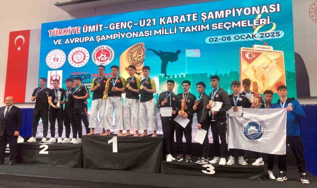 Ortahisar Belediyesi Karate Takımı Ankara'dan 5 bronz madalyayla döndü