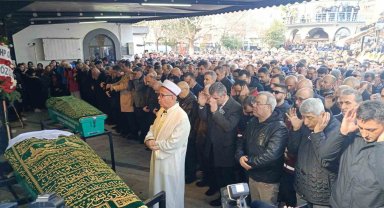 Otel faciasında hayatını kaybeden anne ve kızına acı veda