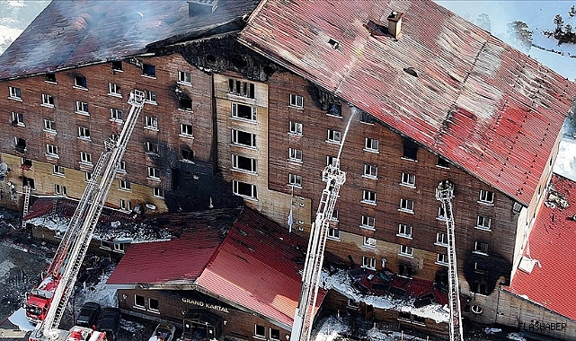 Otel yangınına ilişkin gözaltına alınan denetim firması yetkilisi adliyede