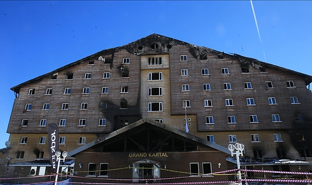 Otel yangınına ilişkin tutuklanan mutfak çalışanından "yangın tüpü bulamadığı" iddiası