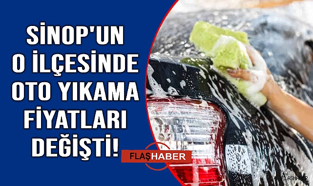 Oto yıkama tarifesine zam geldi