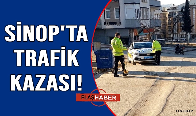 Otomobil motosikletle çarpıştı