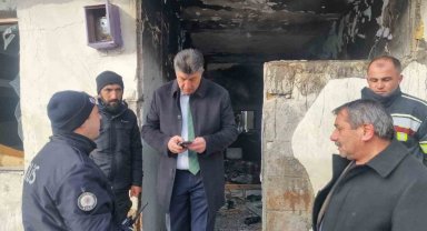 Pasinler'de patlayan mutfak tüpü paniğe neden oldu: 2'si ağır 4 yaralı