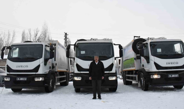 Patnos Belediyesi araç filosunu güçlendirmeye devam ediyor