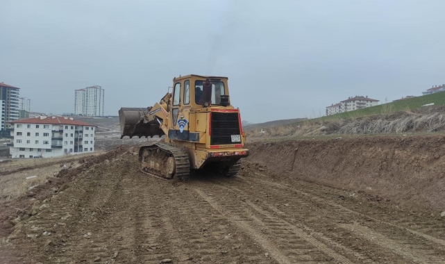 Pursaklar'a yeni yollar yapılıyor