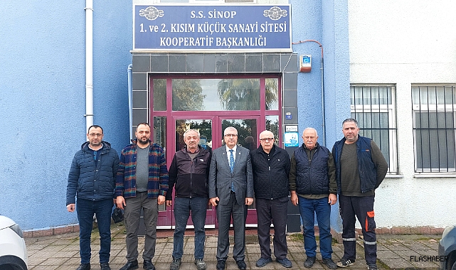 Rektör Taşdemir, Küçük Sanayi Sitesini ziyaret etti