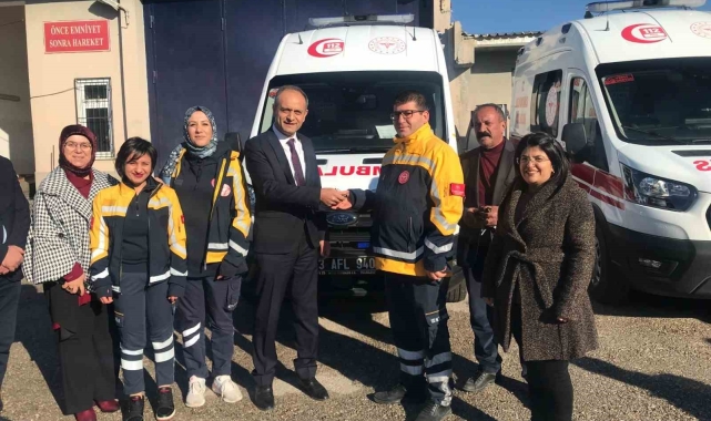 Sağlık Bakanlığından Elazığ'a tam donanımlı 6 ambulans