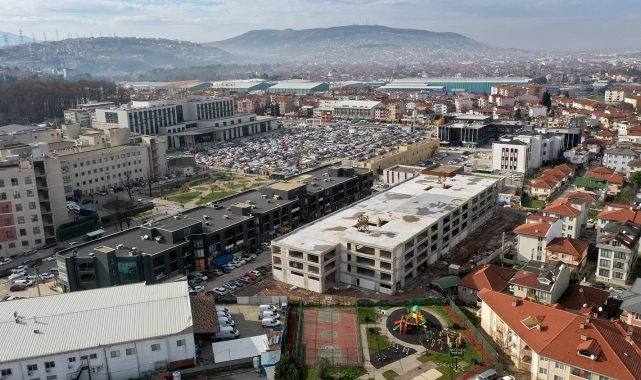Sağlık Kampüsü'nde 530 araçlık otopark kazandırılıyor
