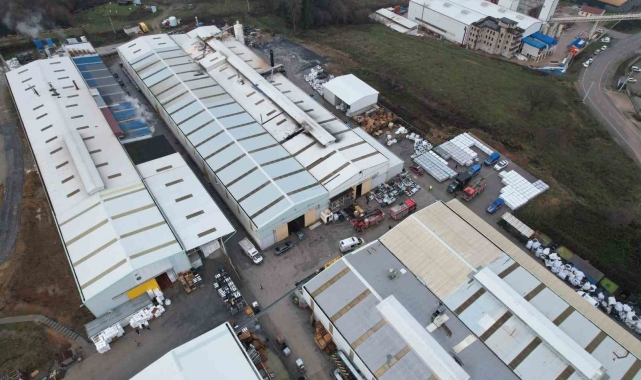 Sakarya'da yalıtım fabrikasında korkutan yangın: 2'si ağır 4 yaralı