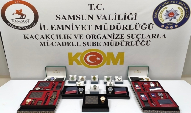Samsun'da düzenlenen kaçakçılık operasyonunda 1 kişi yakalandı